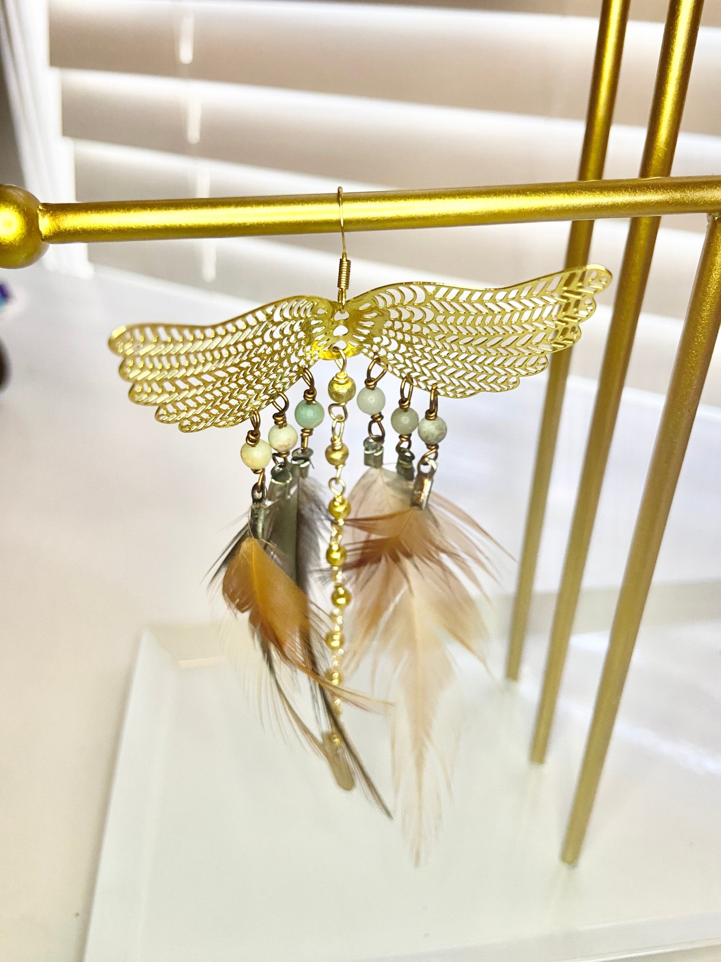 Pheasant Phoenix Earrings