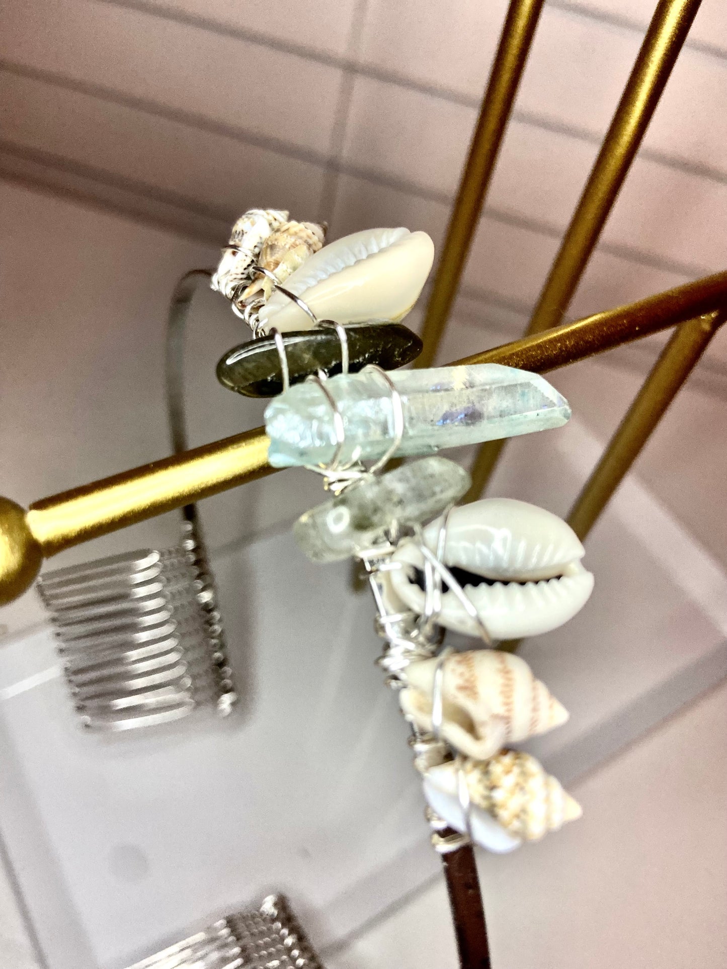 Aquamarine Mermaid Tiara