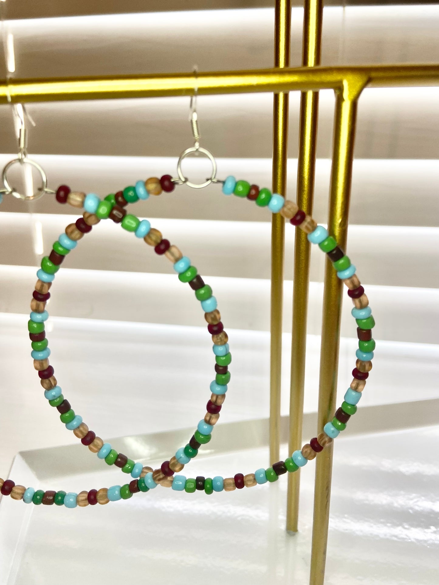 Cool Multicolored Mary Hoops