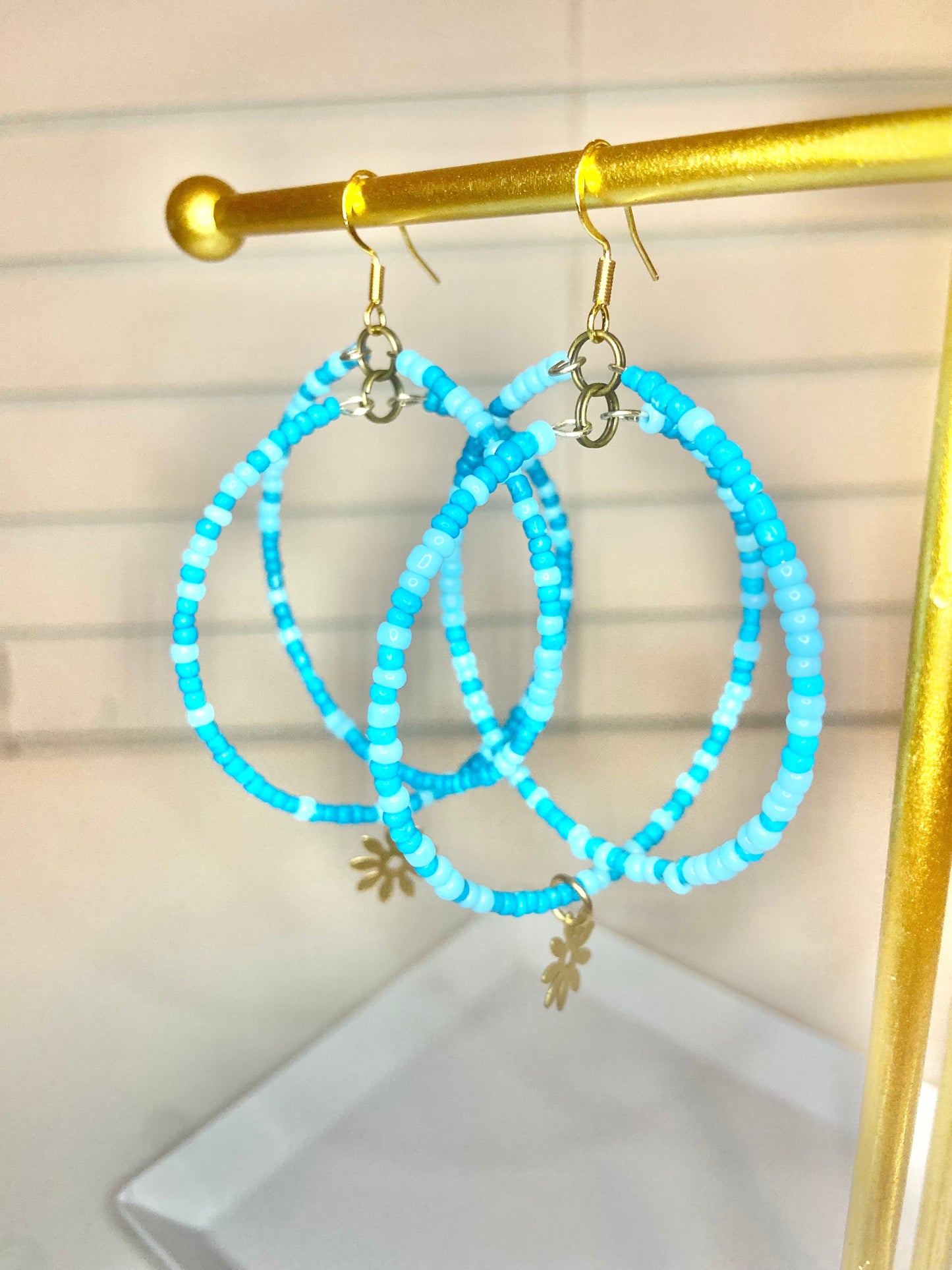 Turquoise Hoopin Hoops