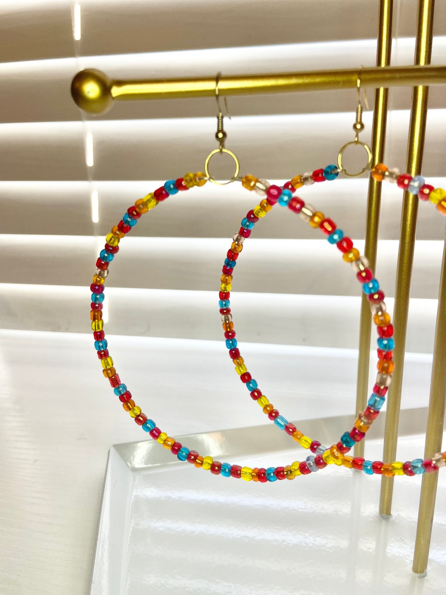 Rainbow Mary Hoops