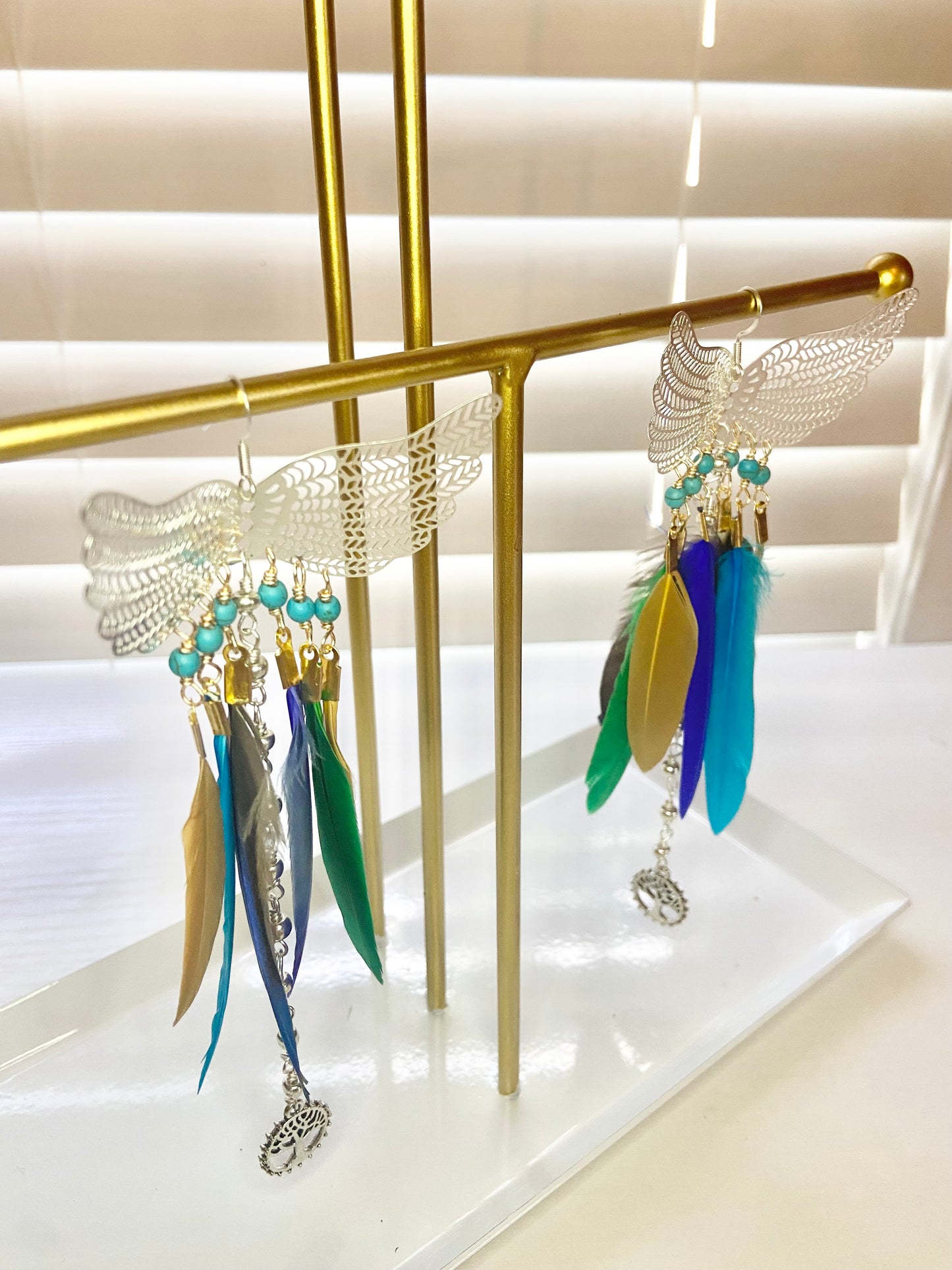 Parrot Phoenix Earrings