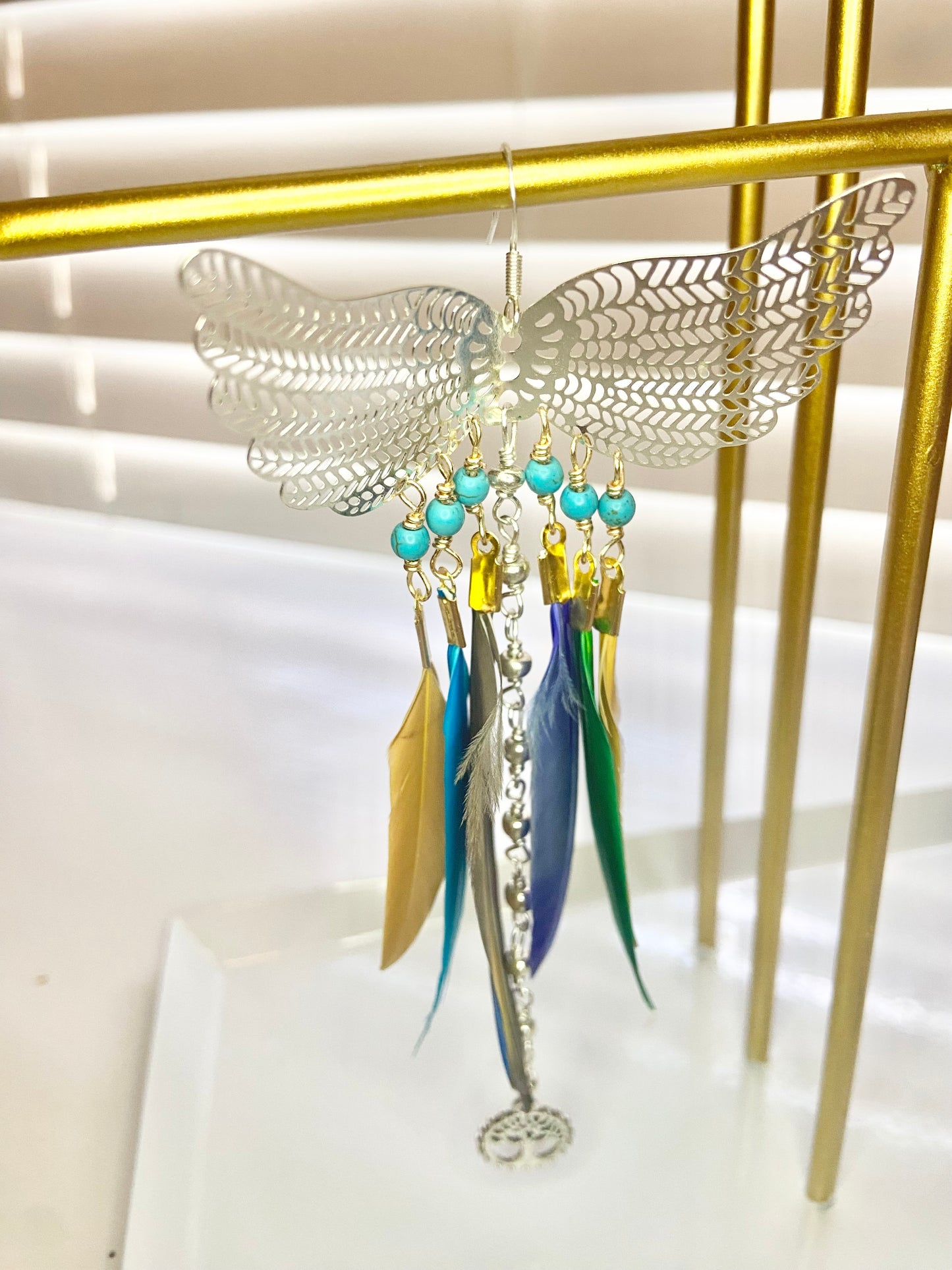 Parrot Phoenix Earrings