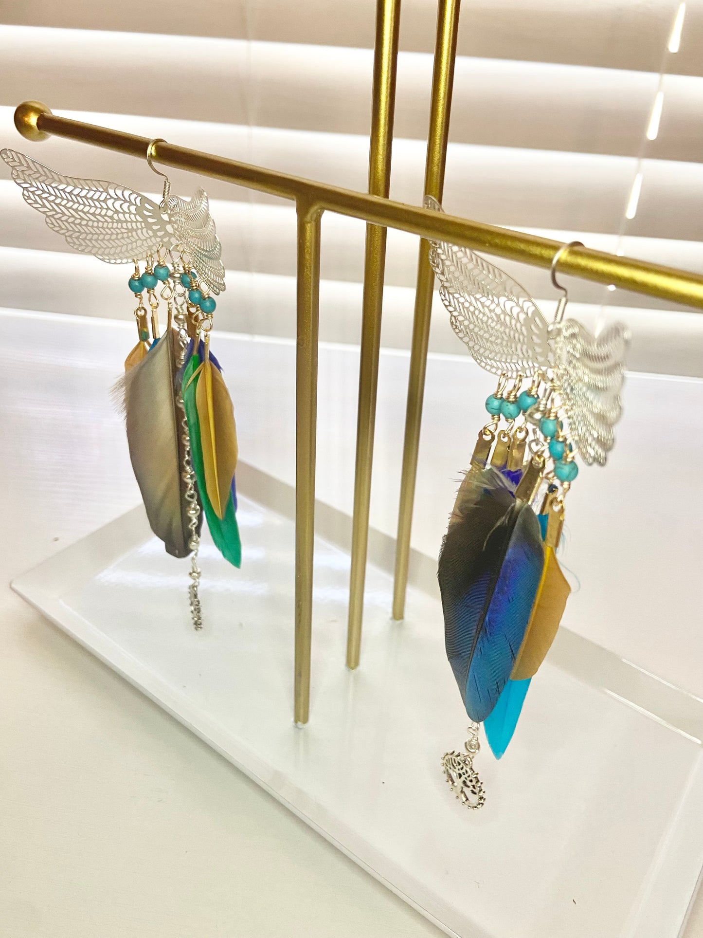 Parrot Phoenix Earrings