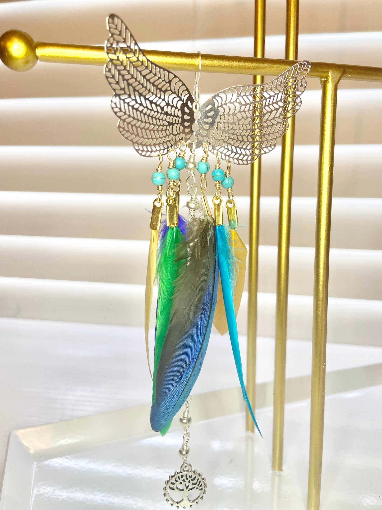 Parrot Phoenix Earrings