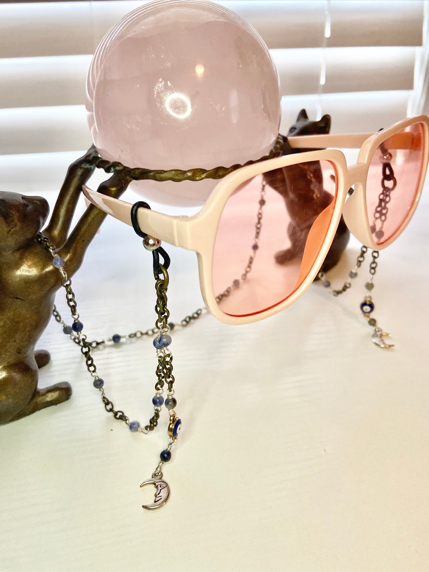 Lapis Evil Eye Lanyard