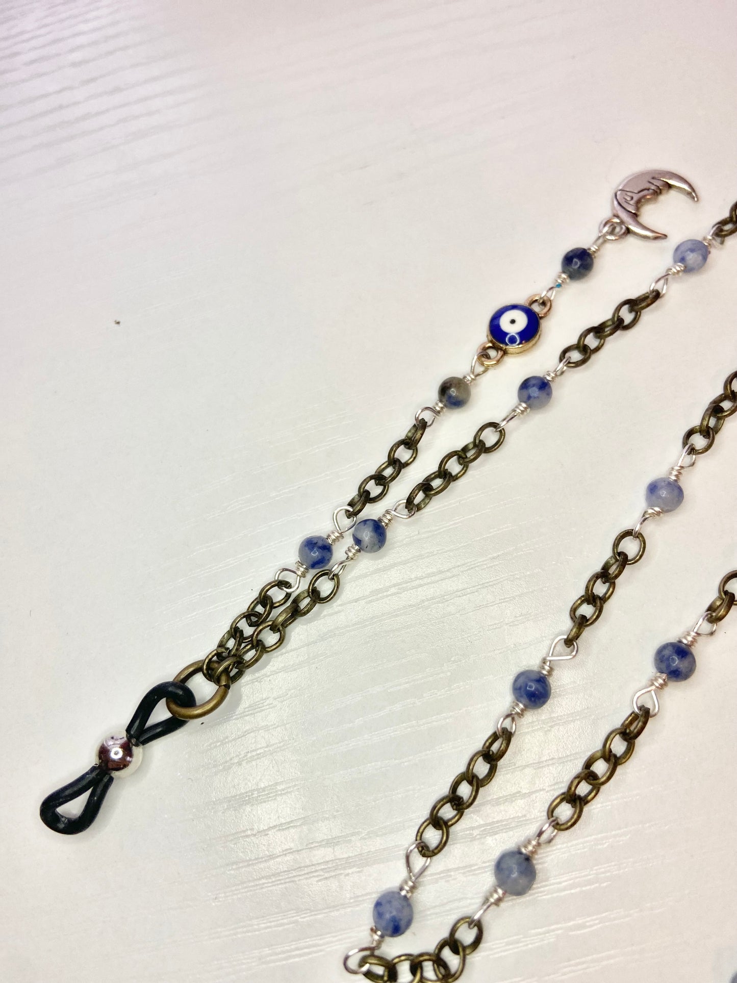 Lapis Evil Eye Lanyard