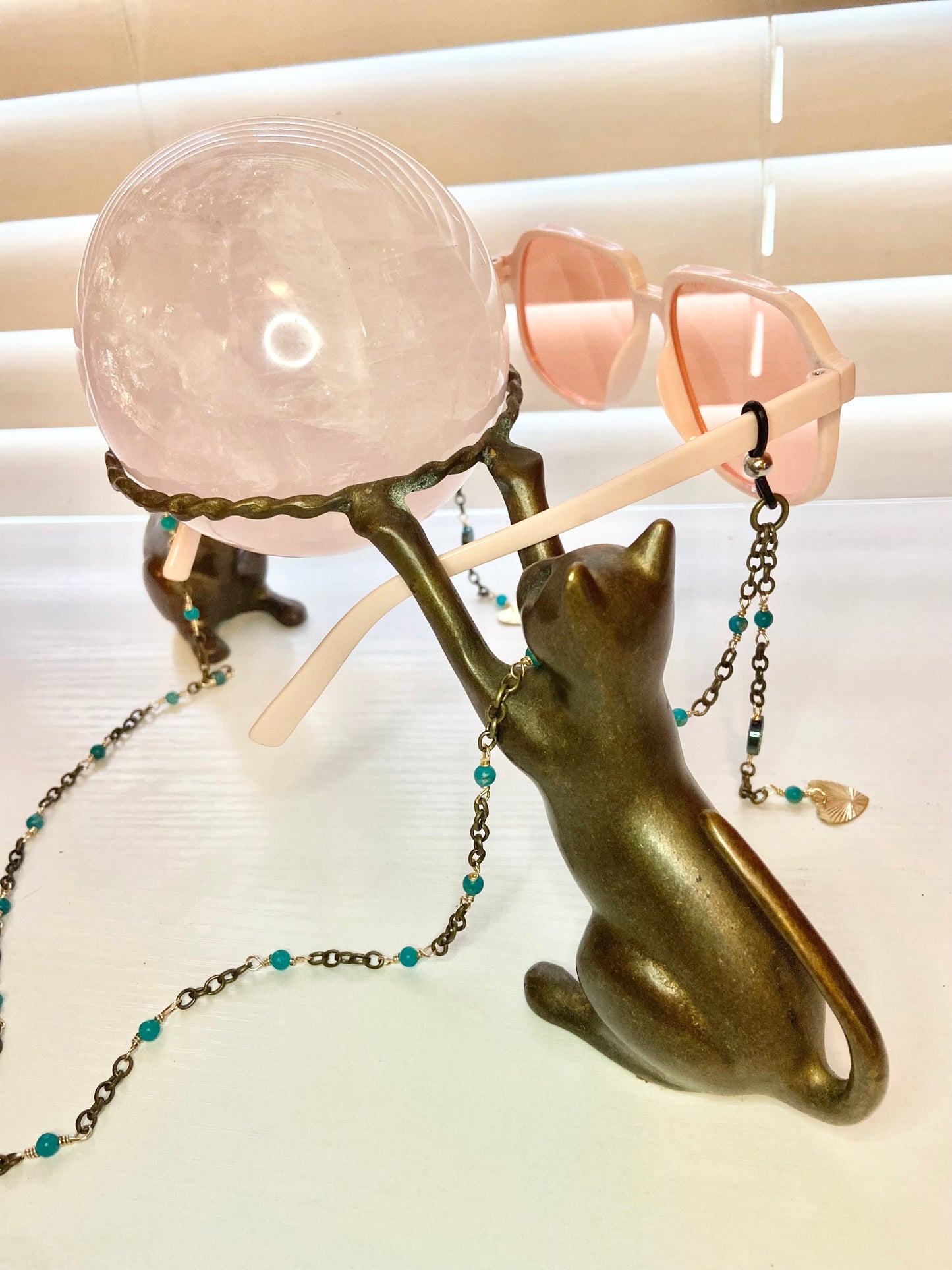 Turquoise Tree of Life Lanyard