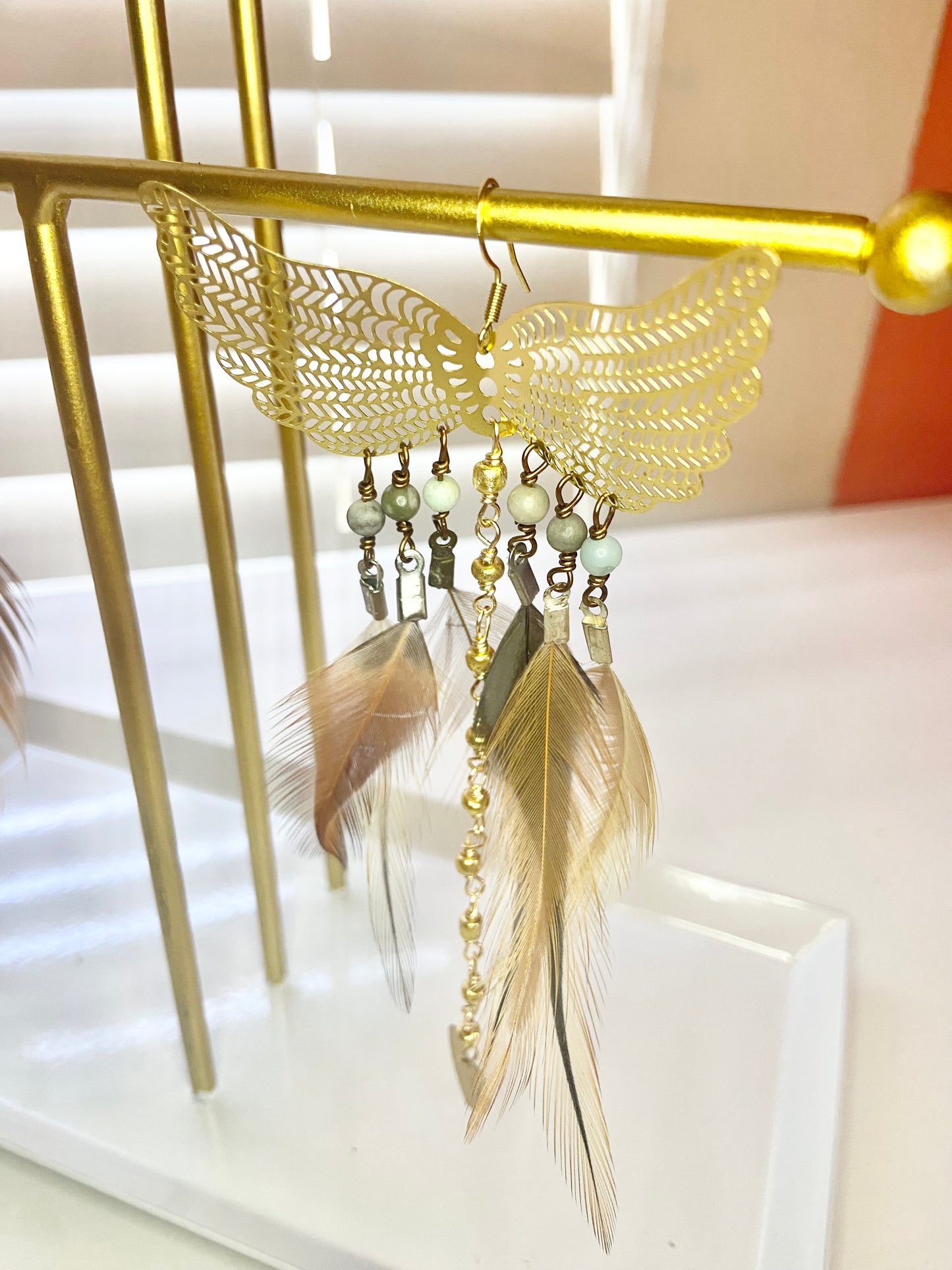 Pheasant Phoenix Earrings