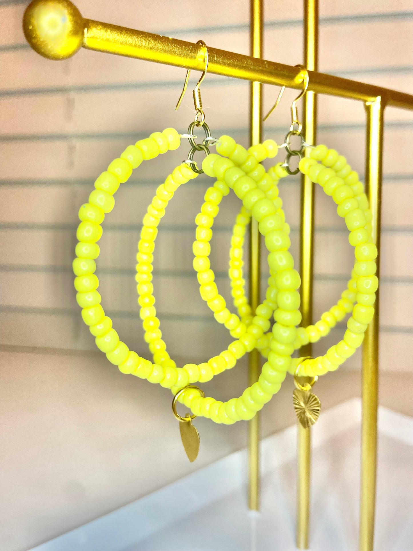 Yellow Hoopin Hoops