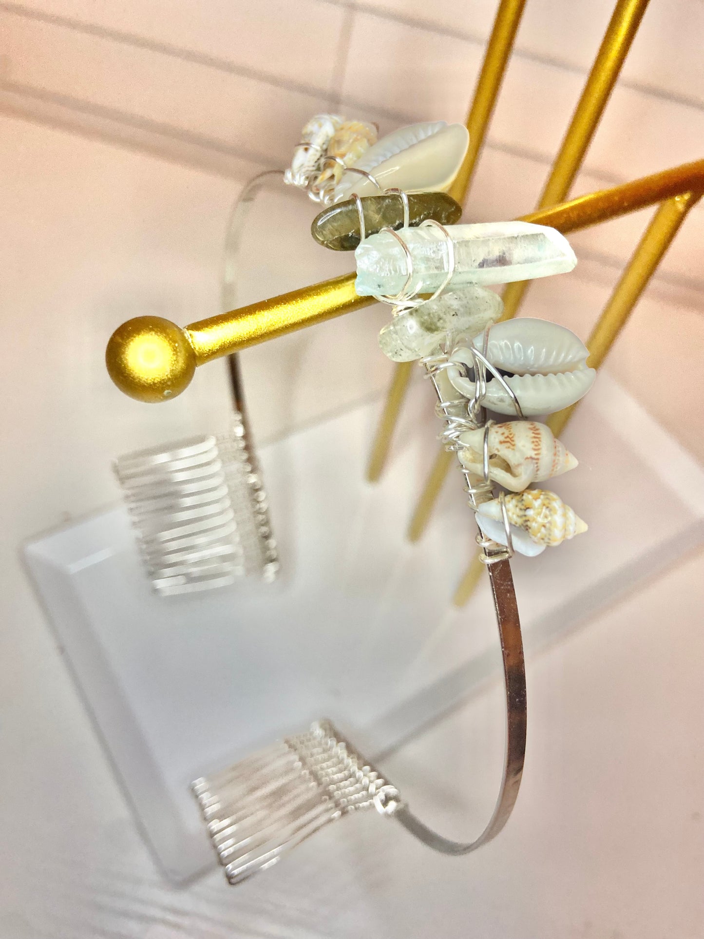 Aquamarine Mermaid Tiara