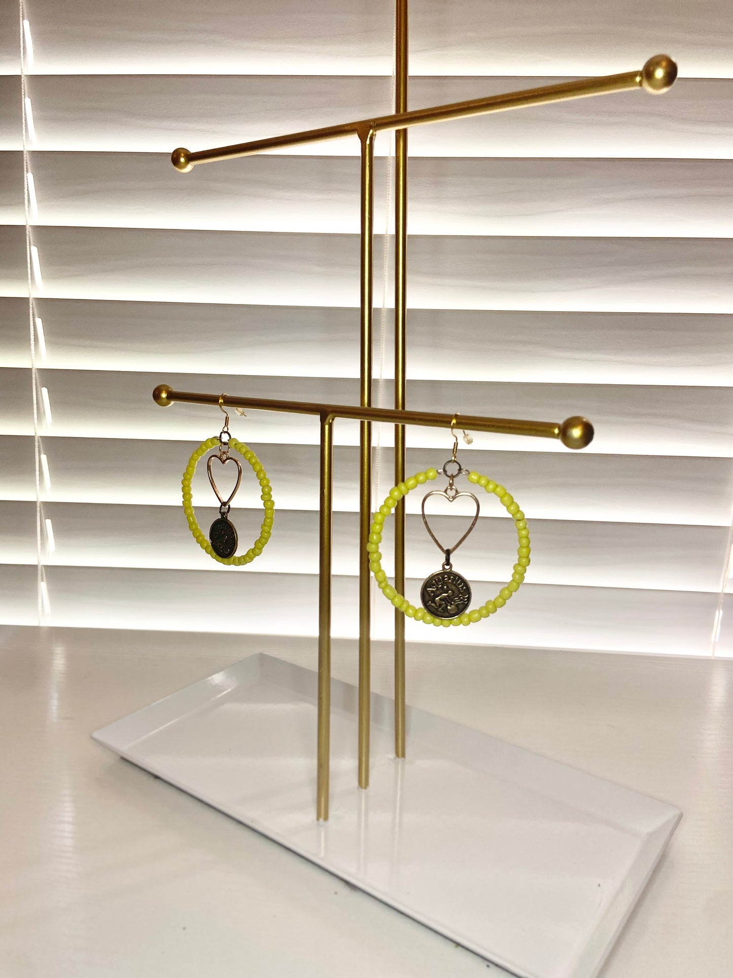 Yellow Aquarious Hoop