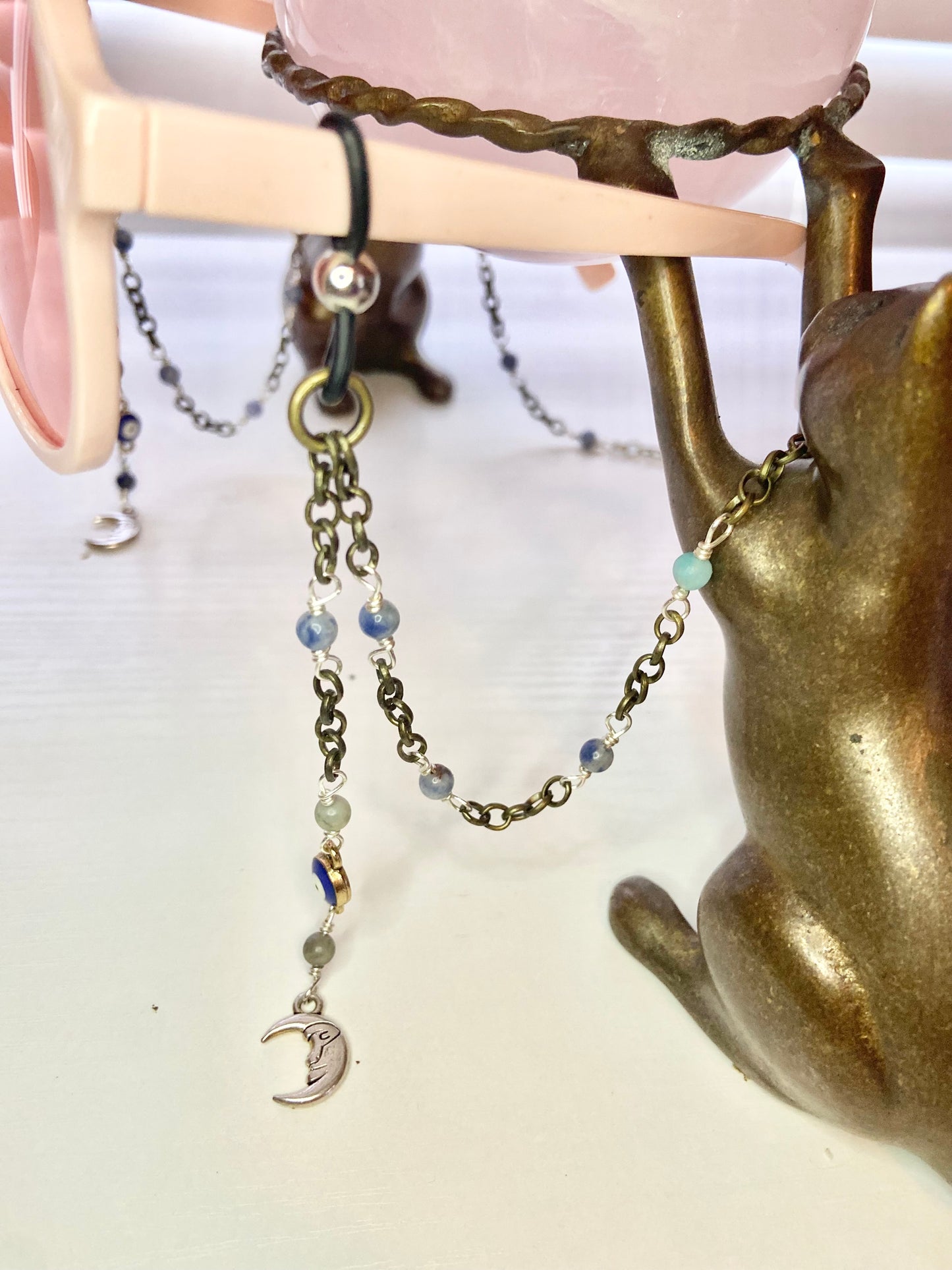 Lapis Evil Eye Lanyard