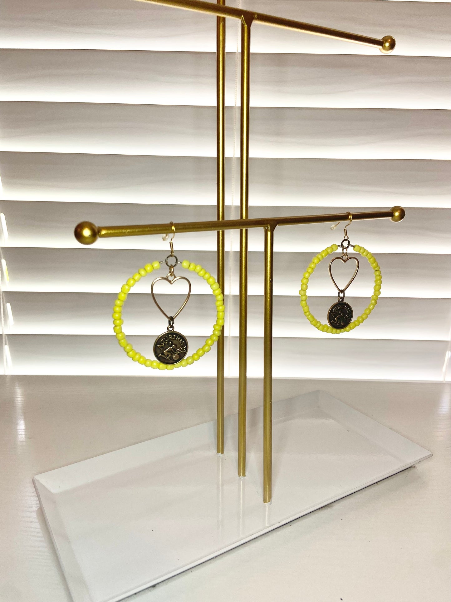 Yellow Aquarious Hoop