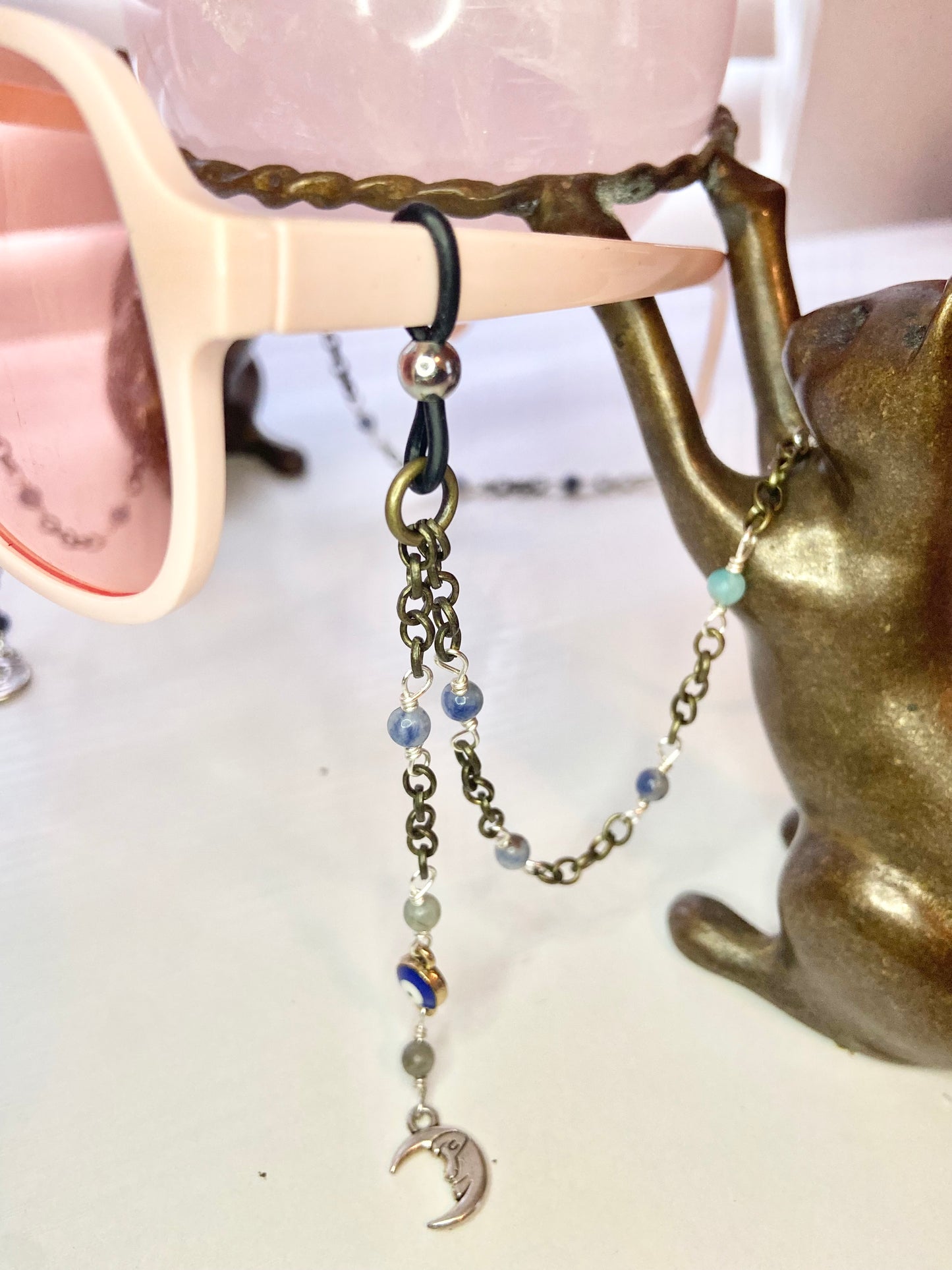 Lapis Evil Eye Lanyard