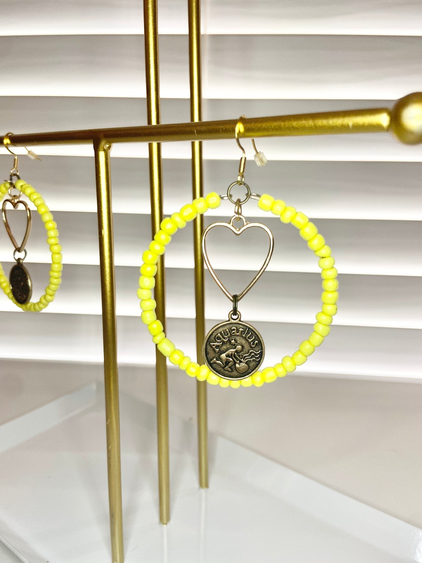 Yellow Aquarious Hoop