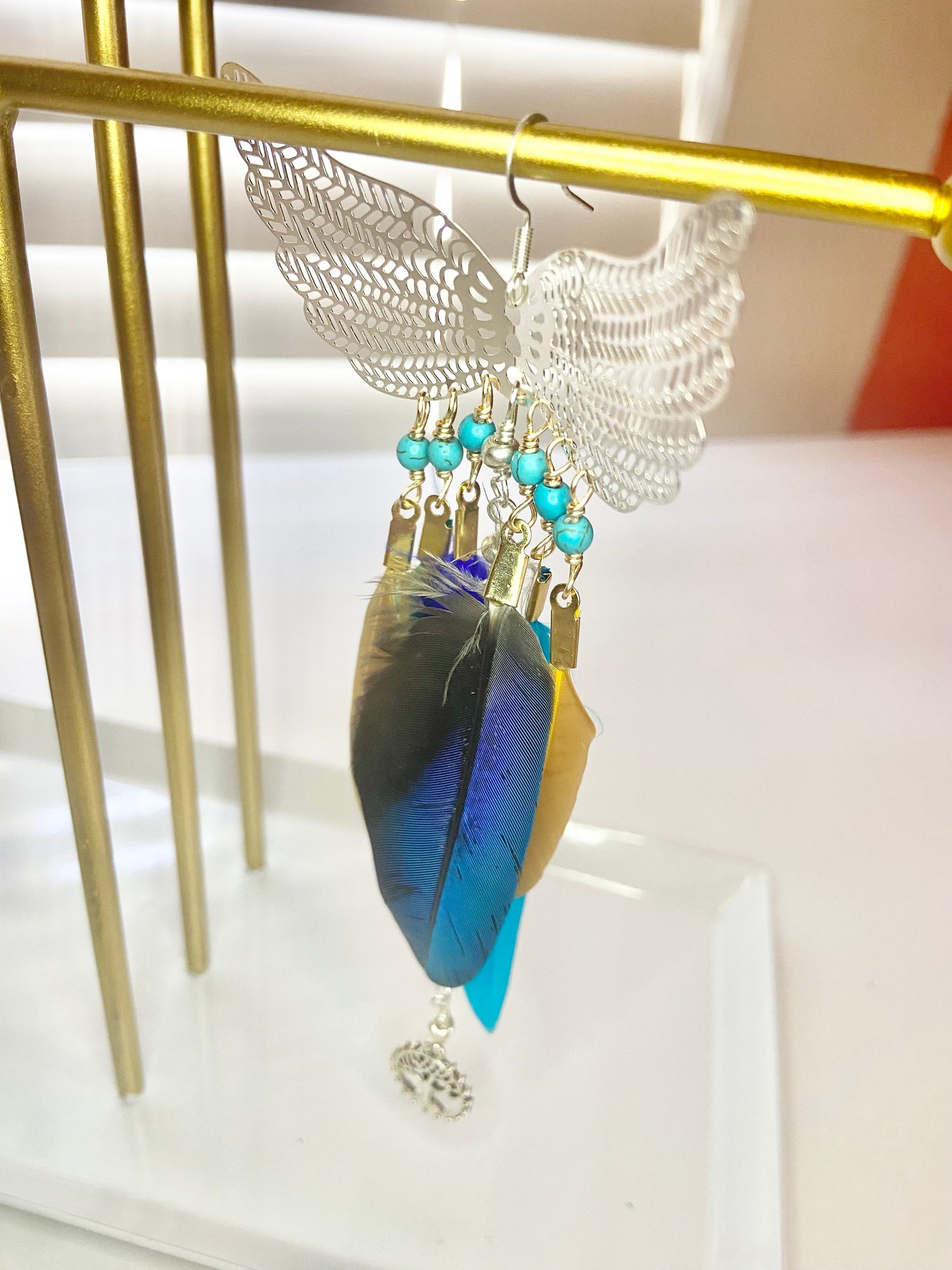 Parrot Phoenix Earrings