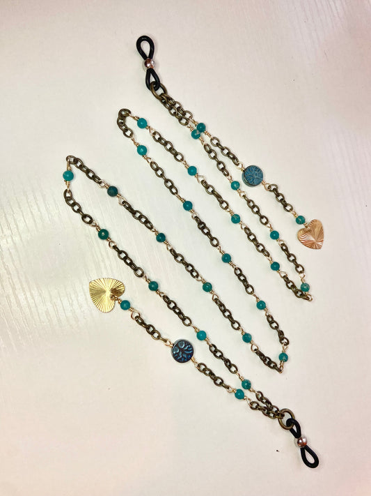 Turquoise Tree of Life Lanyard