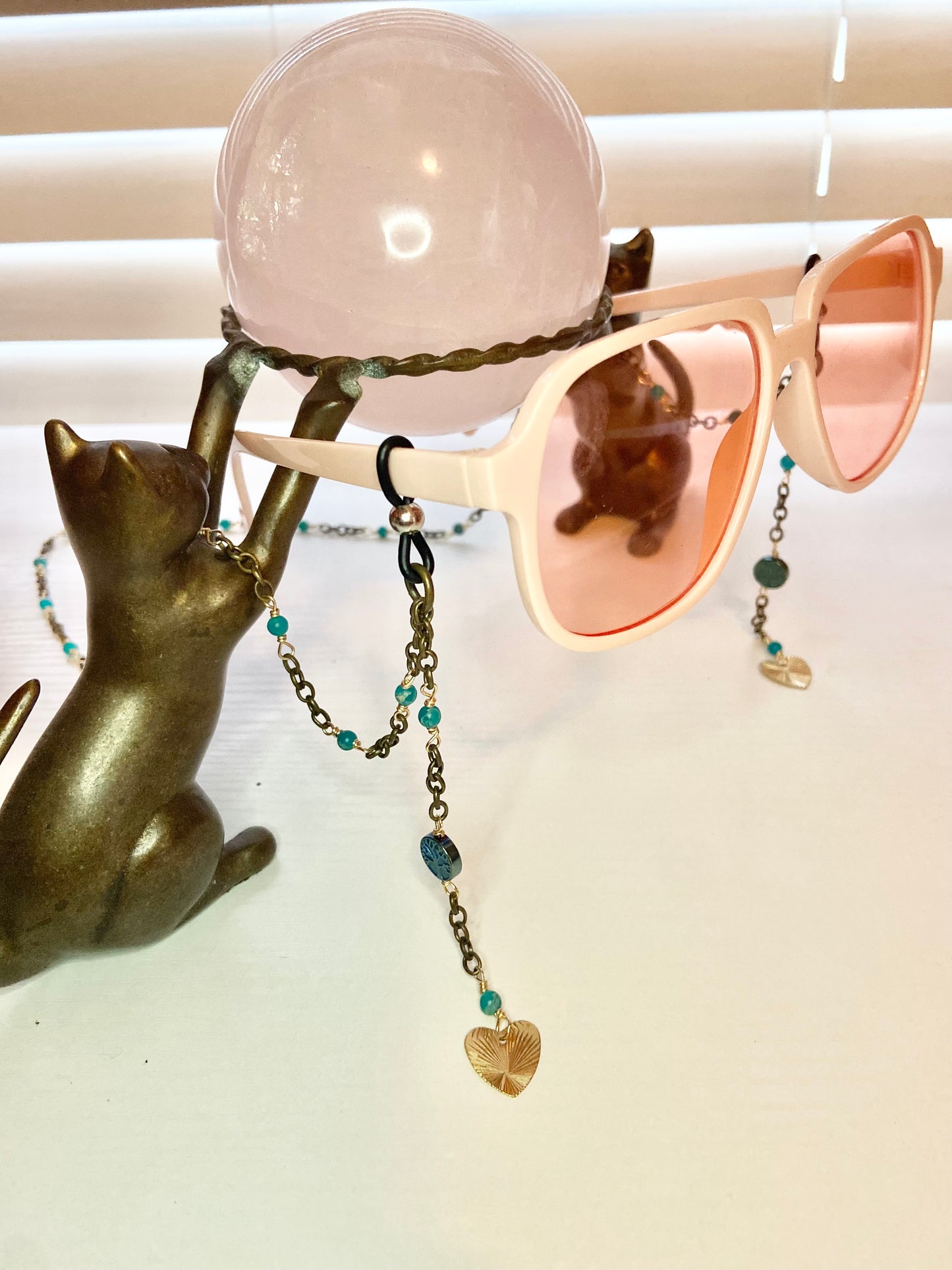 Turquoise Tree of Life Lanyard