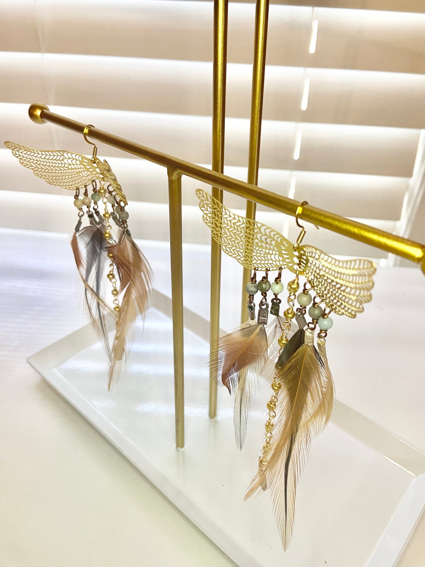 Pheasant Phoenix Earrings