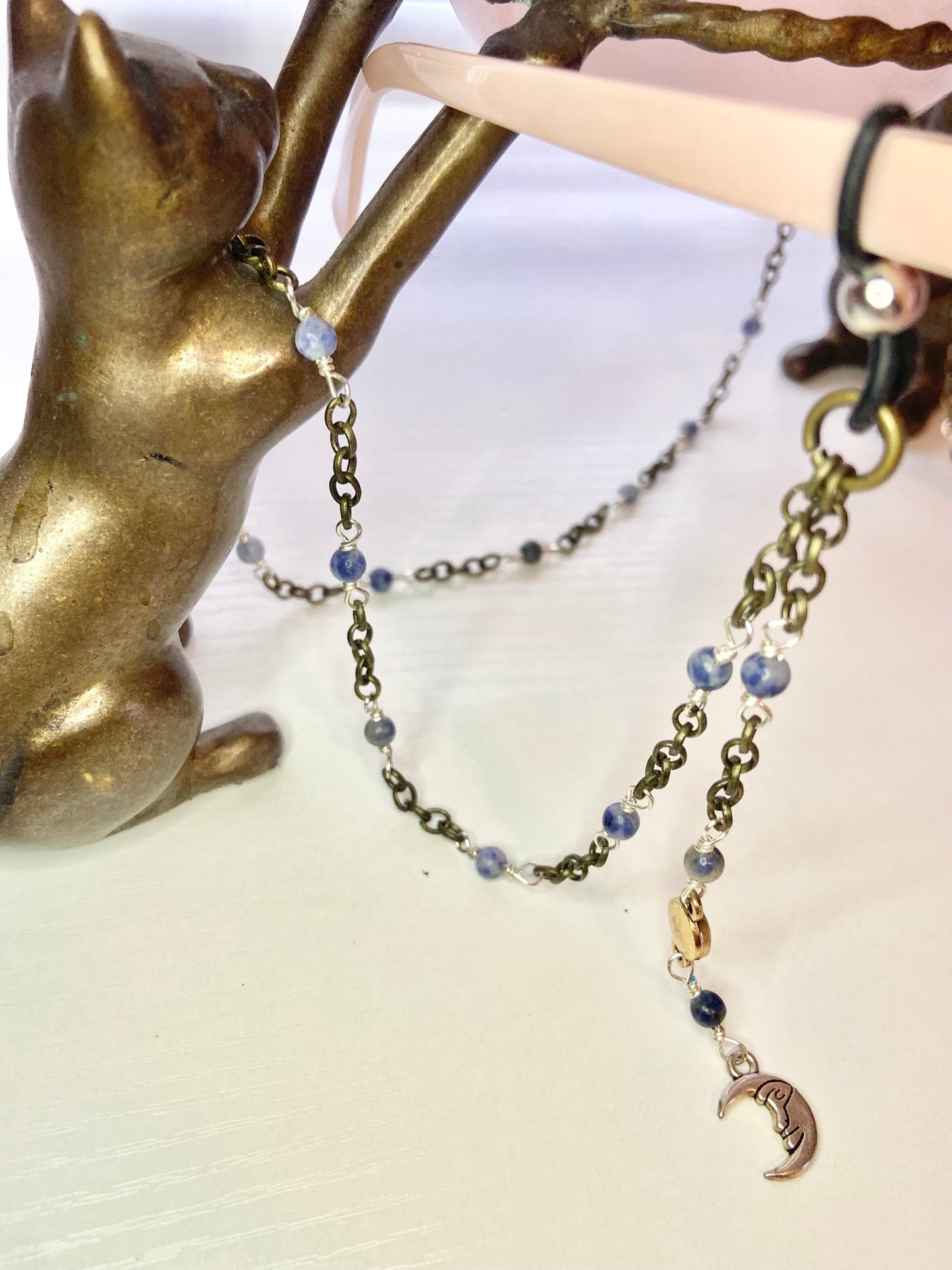 Lapis Evil Eye Lanyard