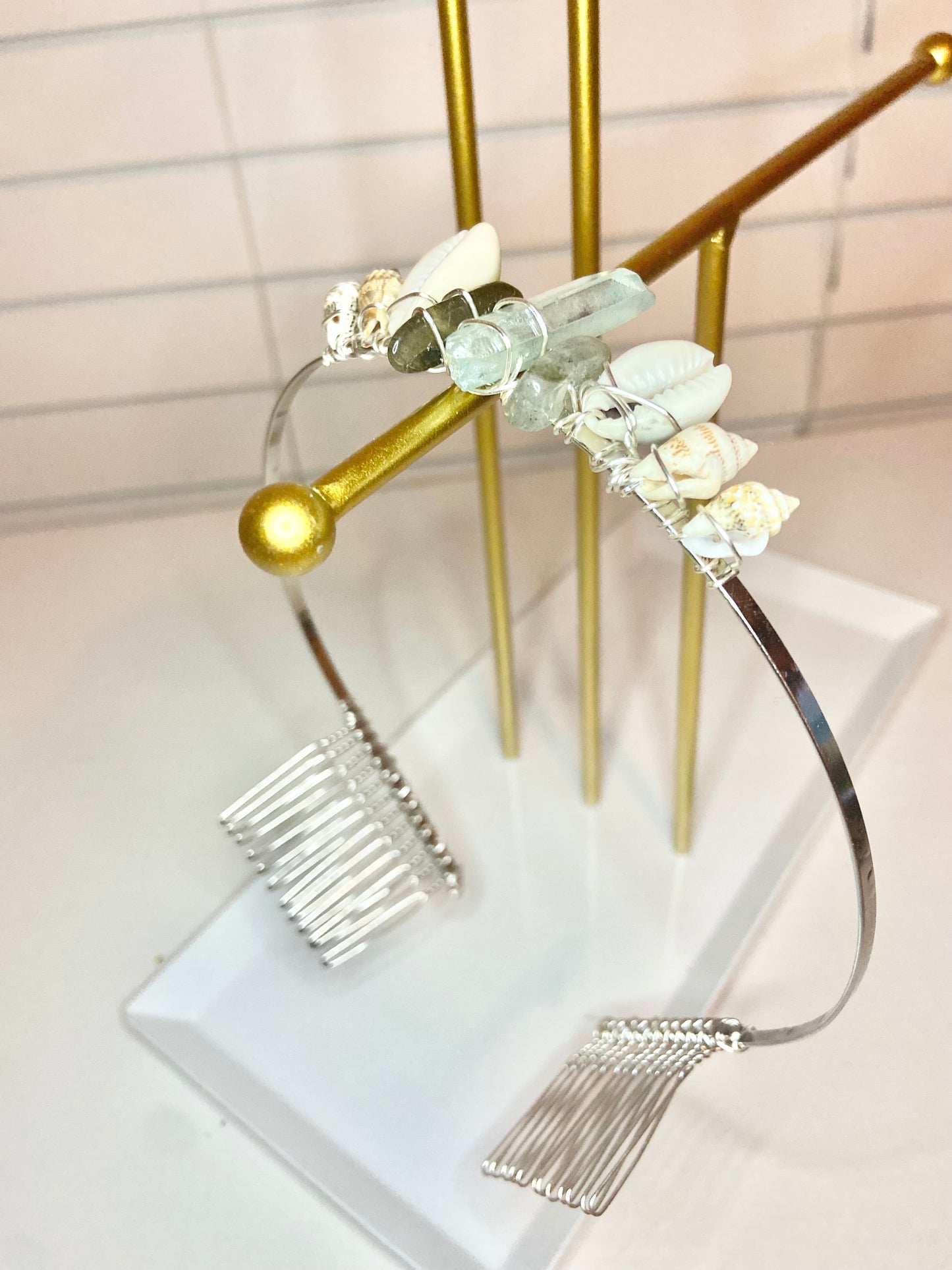 Aquamarine Mermaid Tiara