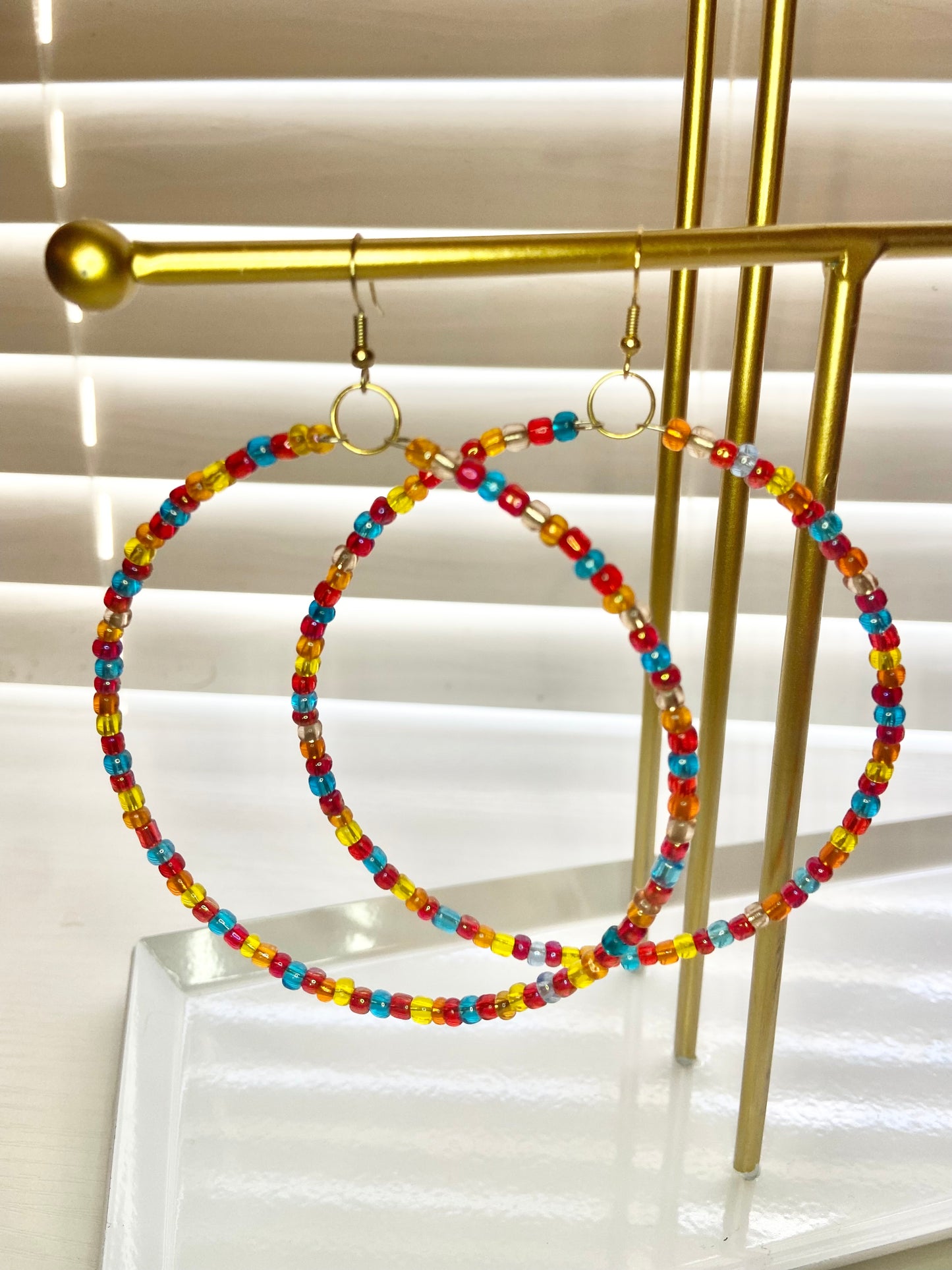 Rainbow Mary Hoops