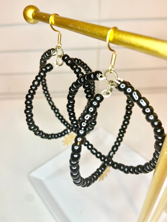 Black Hoopin Hoops