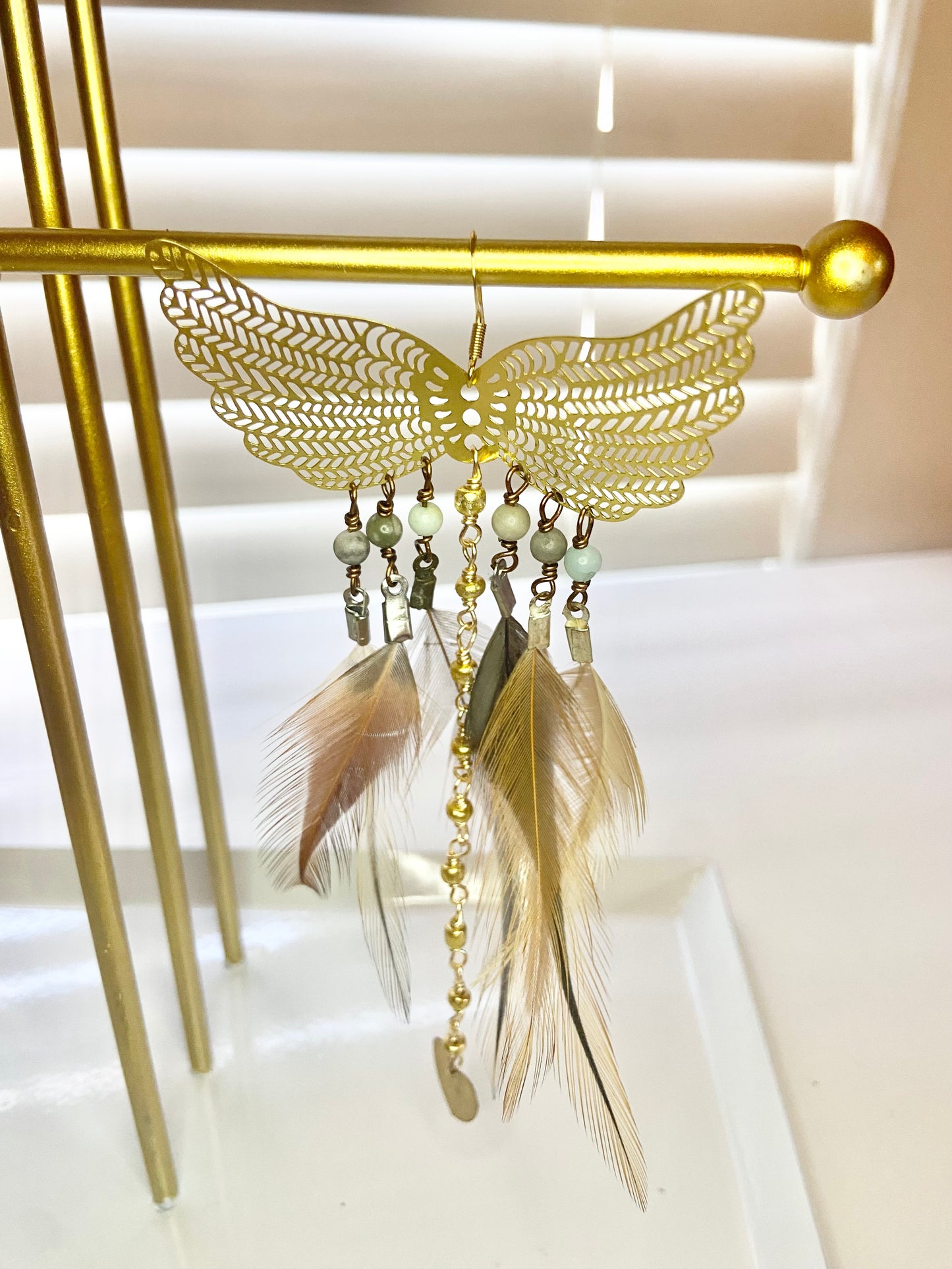 Pheasant Phoenix Earrings