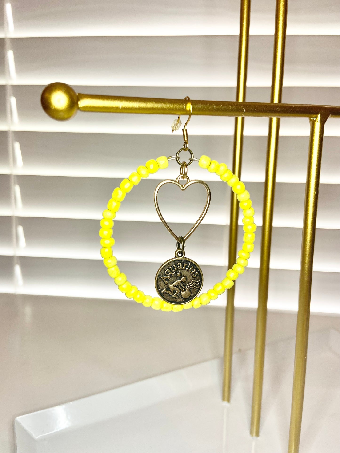 Yellow Aquarious Hoop