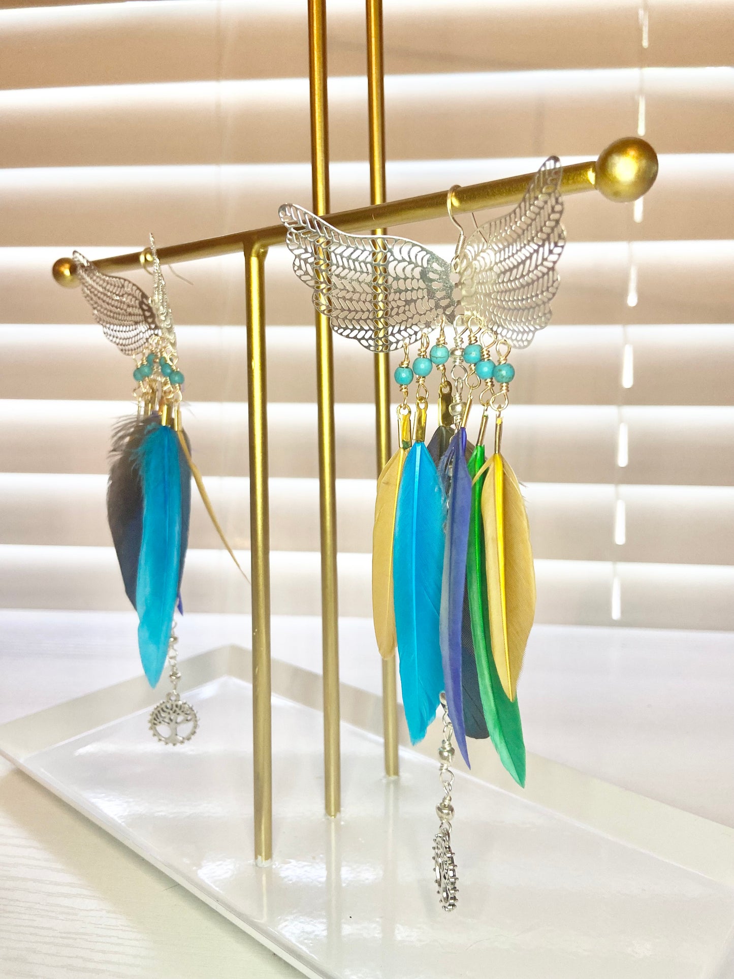 Parrot Phoenix Earrings