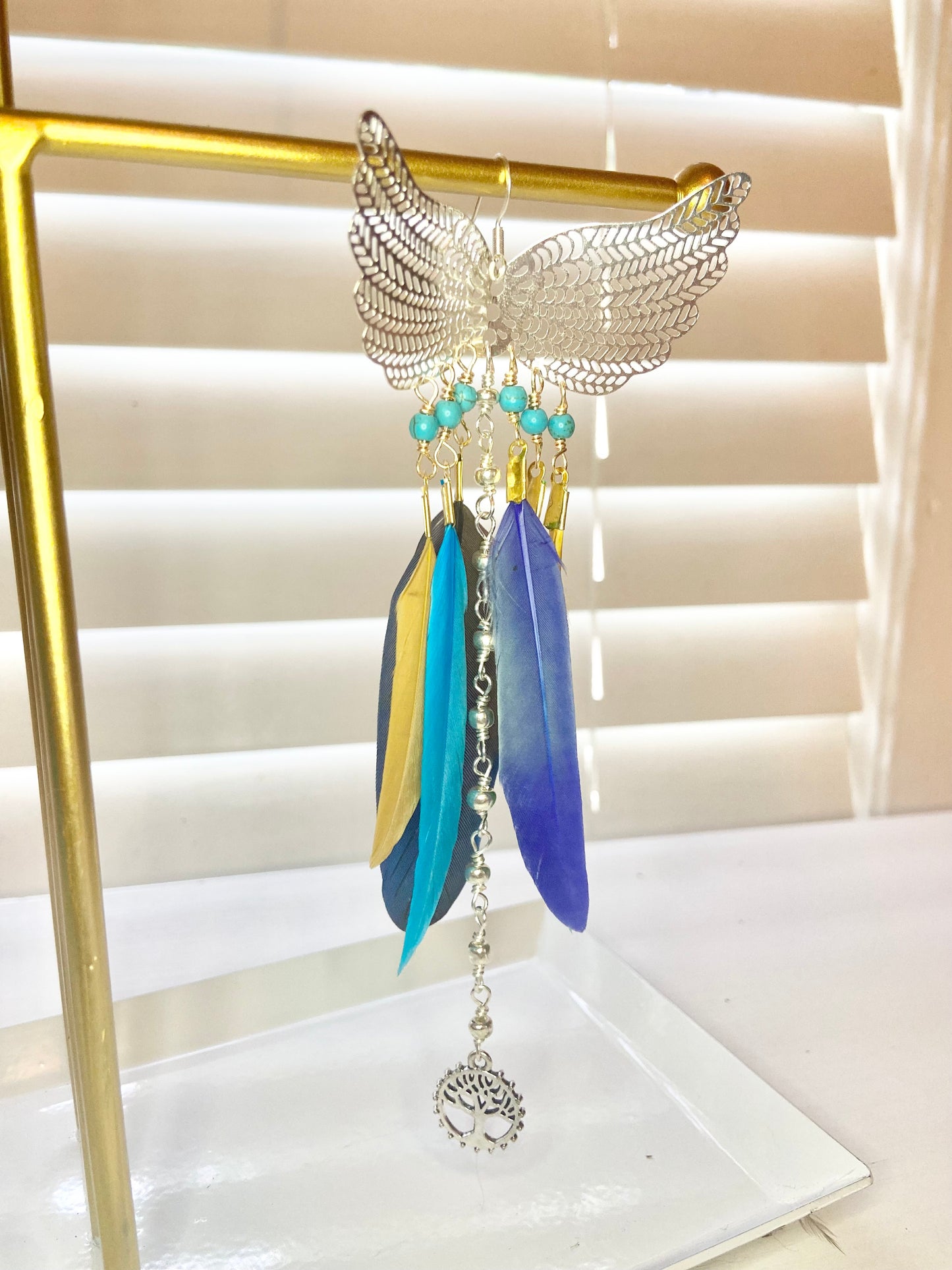 Parrot Phoenix Earrings