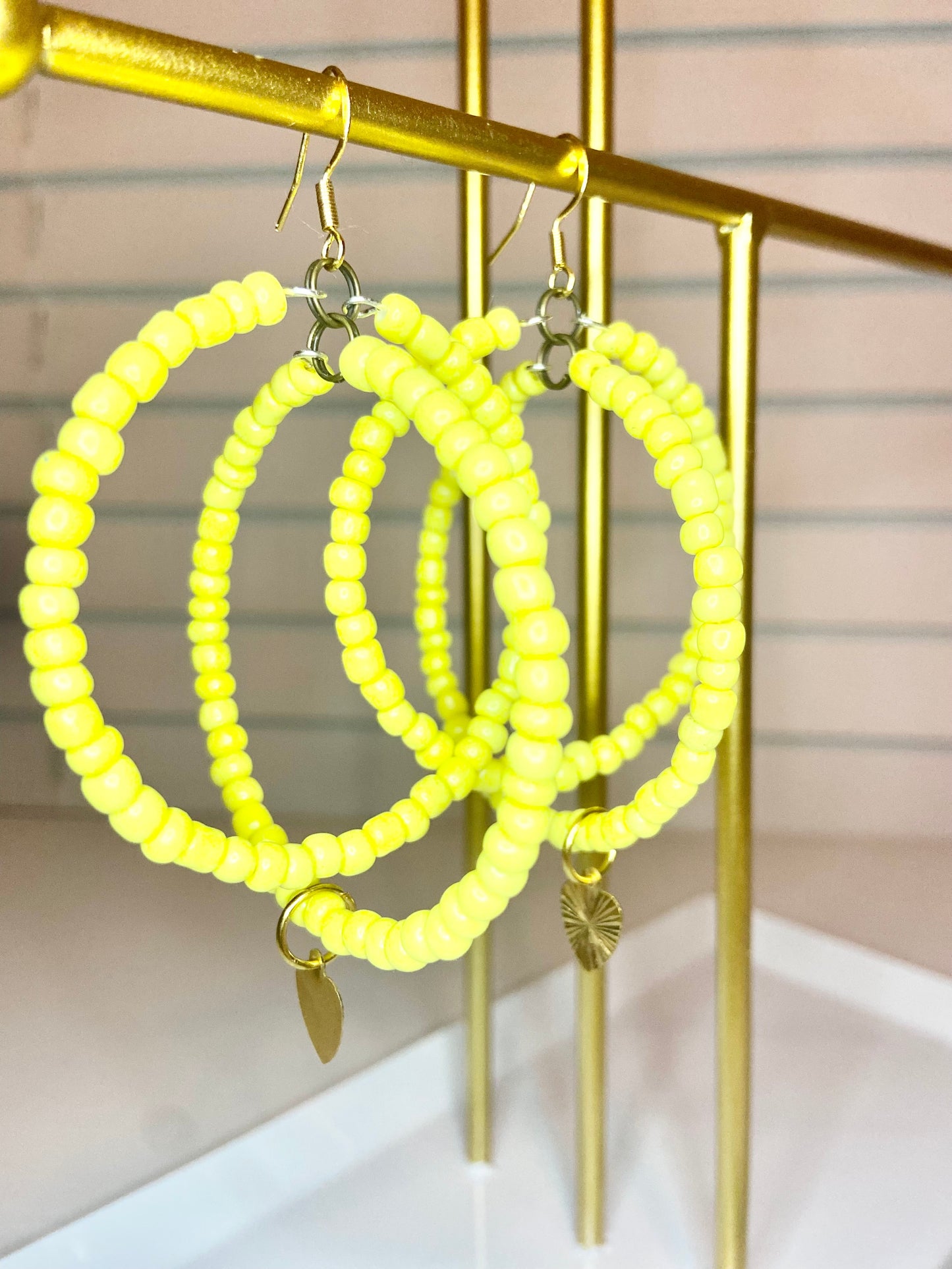 Yellow Hoopin Hoops