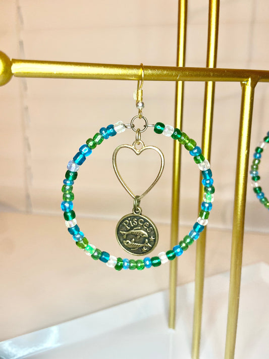 Cool Pisces Hoop