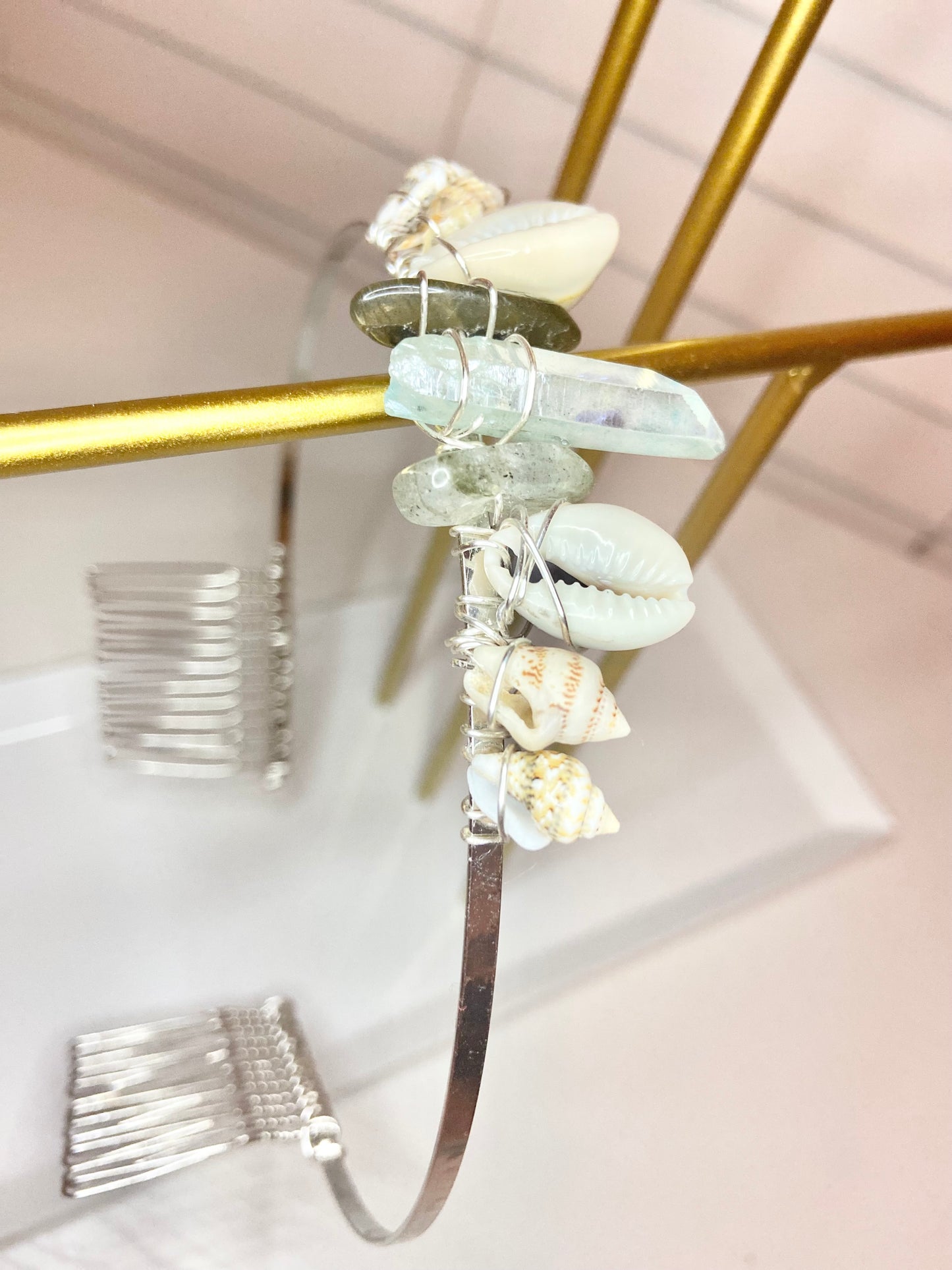 Aquamarine Mermaid Tiara