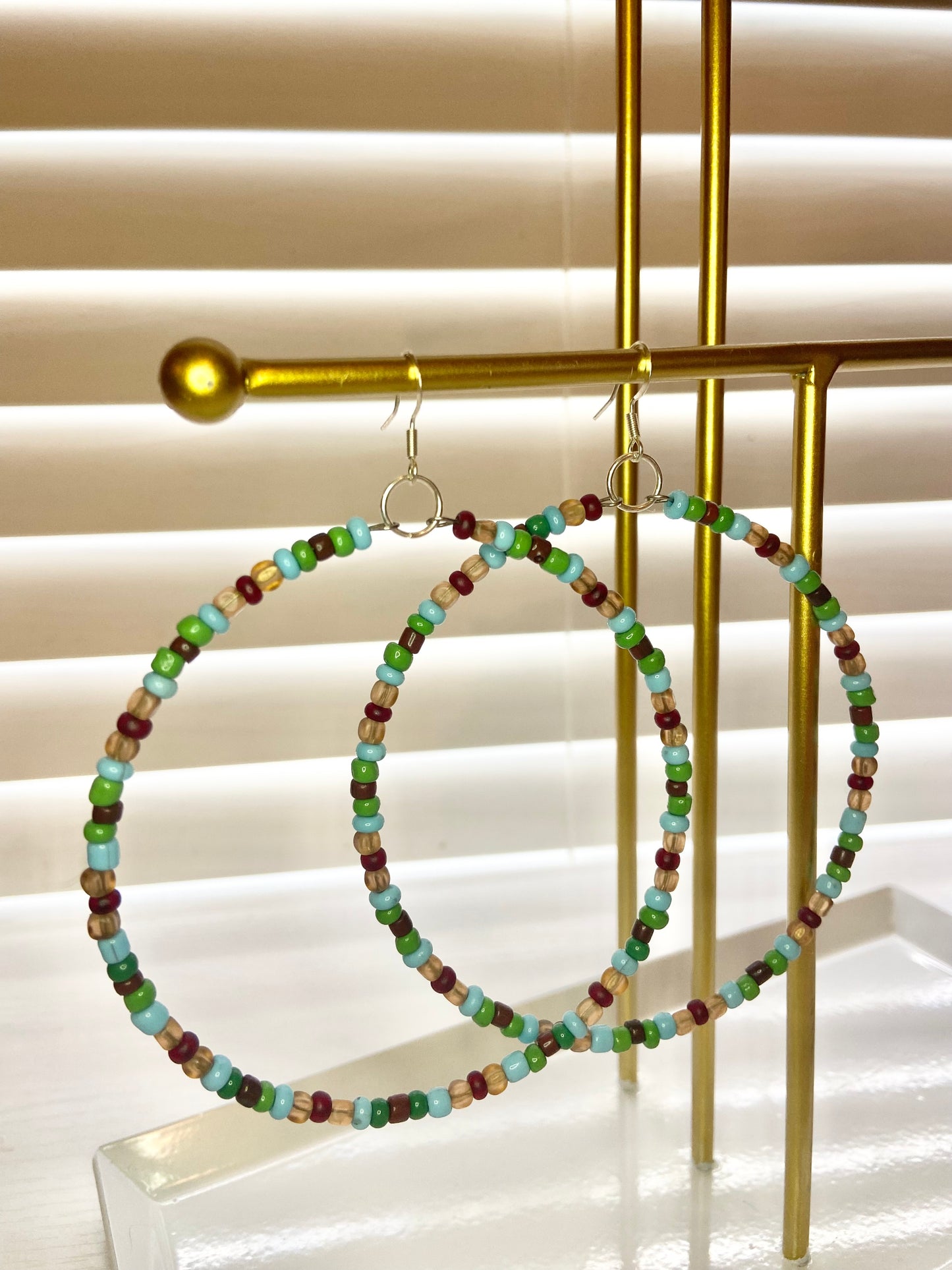 Cool Multicolored Mary Hoops