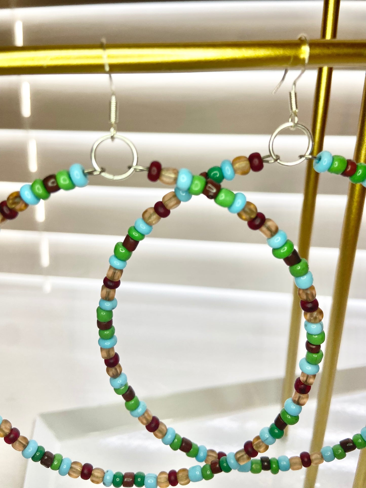 Cool Multicolored Mary Hoops