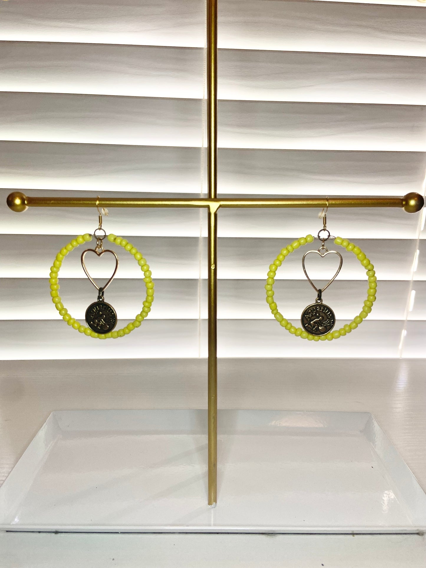 Yellow Aquarious Hoop