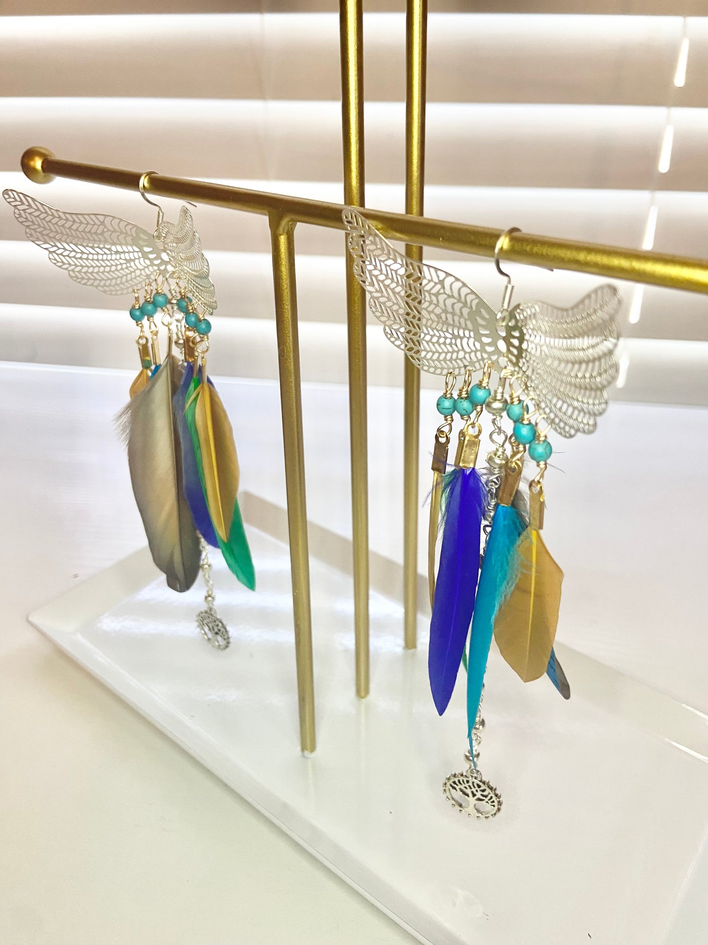 Parrot Phoenix Earrings